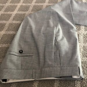 Light Grey Banana Republic Straight Leg Slack.